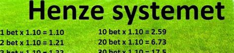 henze system|Henze sytemet .